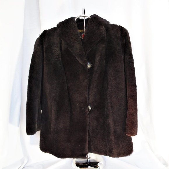 Vintage Cornelius of Sydney Deep Brown Kangaroo Fur Coat - Picture 2 of 7